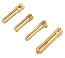Brass Charger Pin Round