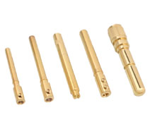 Brass Plug Pin Round