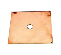Kupfer Bodenplatte