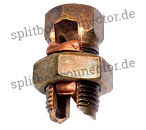 Bronze Split Bolzenverbinder